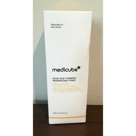 Medicube Kojic Acid Turmeric Resurfacing Toner 250ml Dark Spot Care