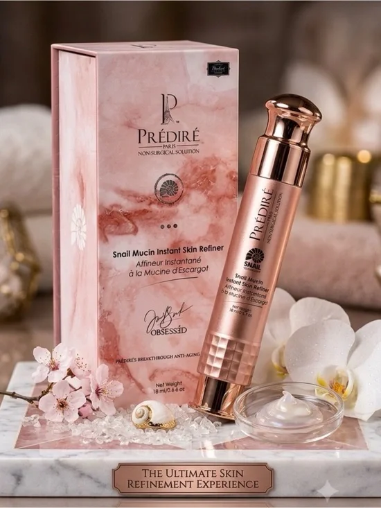 PREDIRE PARIS Snail Mucin Instant 60 Second Wrinkle Remover ~ Retail $1400