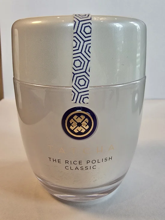 Tatcha Foaming Enzyme Powder — Pearl White Jar 2.1 OZ.