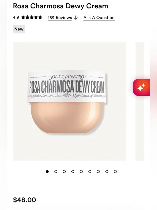 Sol de Janeiro Rosa Charmosa Dewy Cream cheirosa 91