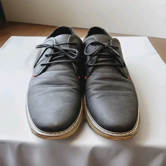 Jousen‎ Milano Men's US 11.5 Black Lace Up Dress Shoes Business Casual Office