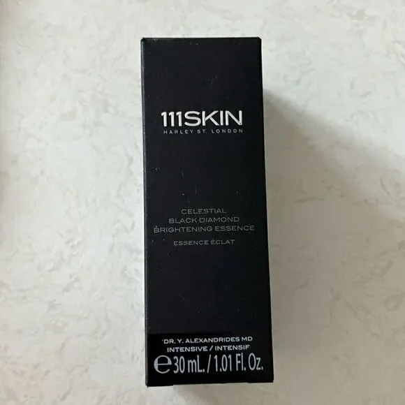 111 Skin - celestial black diamond brightening essence - New without box