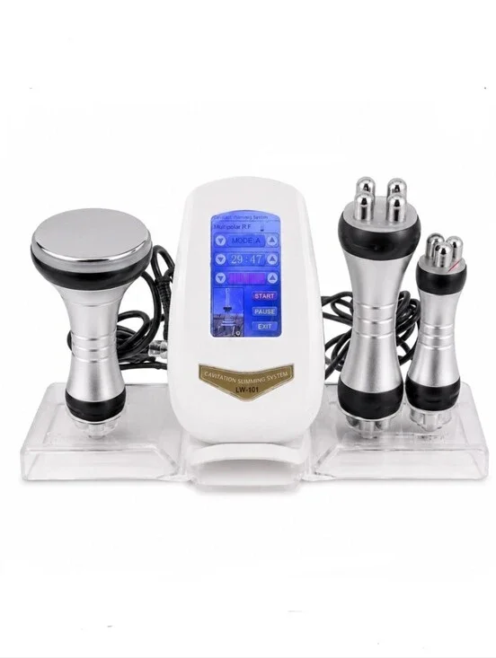 NIB 3 In 1 Cavitation Slimming System LW-101 Contouring Device Nulife Beauty