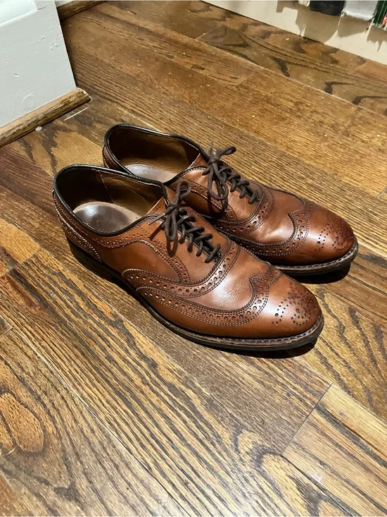Classic Dark Brown Allen Edmond men's shoes