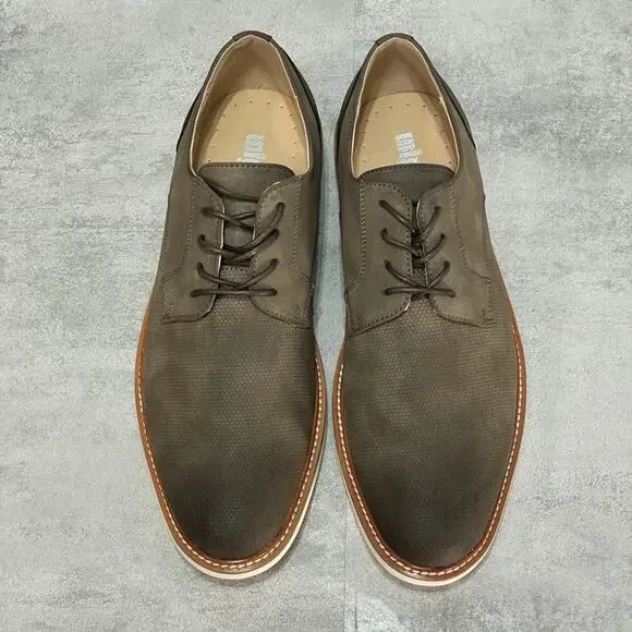 UNLISTED KENNETH COLE Gray Jimmie Lace Up PT Casual Oxford SZ 8