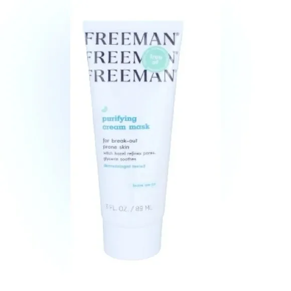 🛍️Freeman Beauty, Purifying Cream Beauty Mask, 3 fl oz （4.5）🔥