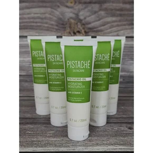 Pistache Skincare Pistachio Oil Hydrating Face Cream .7 Oz/ 20 ml‎ Quantity 6