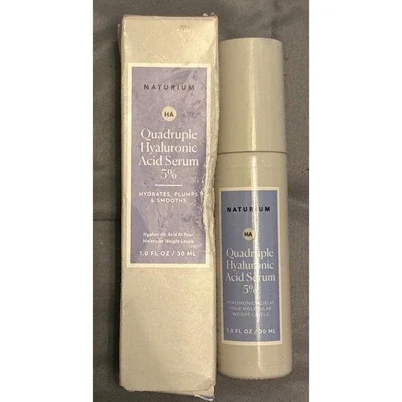 NEW Naturium Quadruple Hyaluronic Acid‎ Serum 5% - Hydrates, Plumps & Smooths