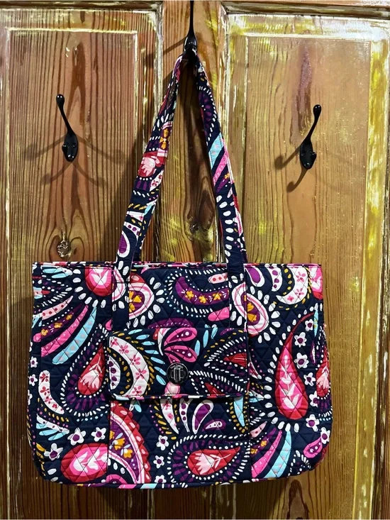 Vera Bradley Quilted Paisley Tote
