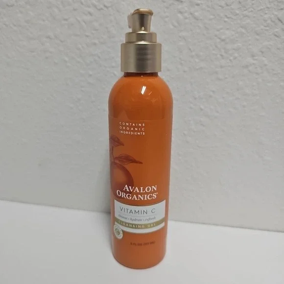 Avalon Organics Cleansing Gel with Vitamin C Cleanse Hydrate Refresh 6 Oz	 177ml