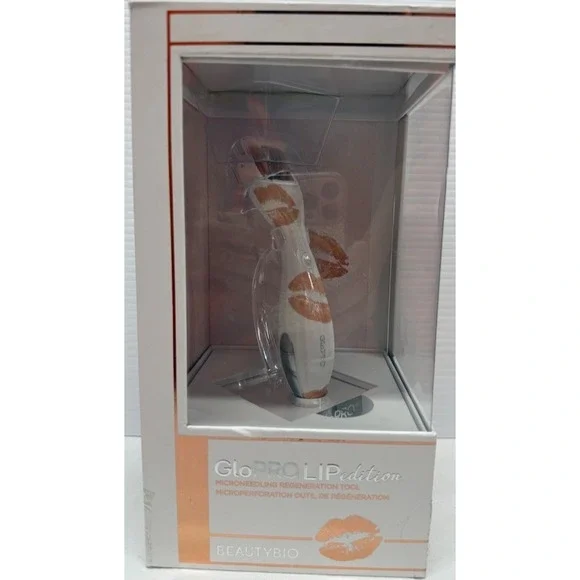 NIB GLOPRO‎ LIP / FACE EDITION MICRONEEDLING REGENERATION TOOL By Beauty Bio