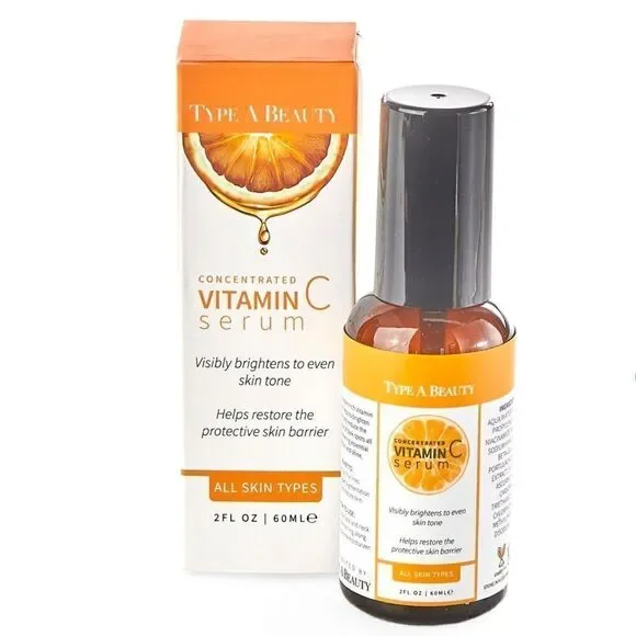 Type A Beauty Concentrated Vitamin C Serum • NIB