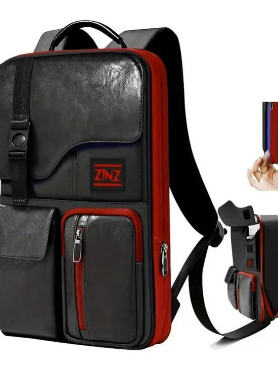 ZINZ Slim & Expandable 15 15.6 16 Inch Laptop Backpack for Business, Travel Back