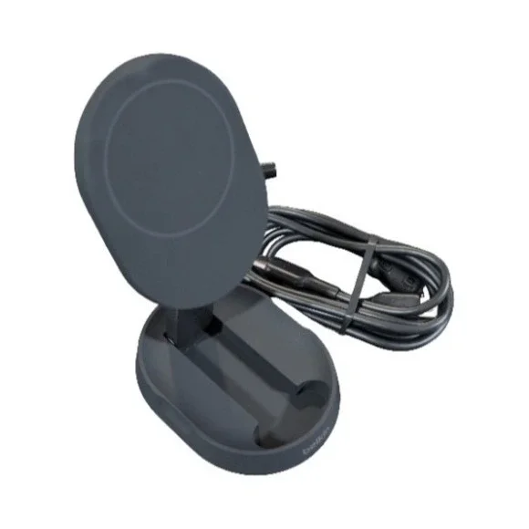 Pp2U Belkin BoostCharge Pro QI2 15W‎ Magnetic Wireless Charging Stand Black USED