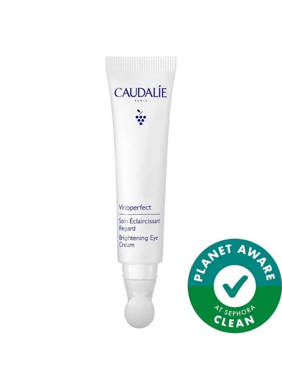 Caudalie Brightening Eye Cream - White & Blue Accents
