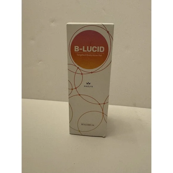 Maelys Cosmetics B-LUCID Targeted Body Acne Gel,‎ NIB Exp 2/13/25