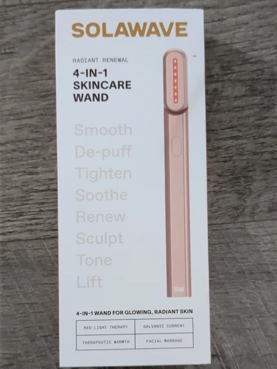 Solawave 4-in-1 Skincare Wand — Rose Gold