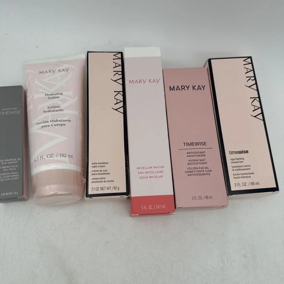 Mary Kay Lot Of 6- Timewise Antioxidant Moisturizer, Age Fighting Moistur NIB