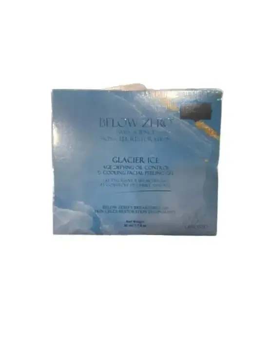 Below Zero Swiss Science Glacier Ice Age Defying Oil Control & Cooling Facial Pe