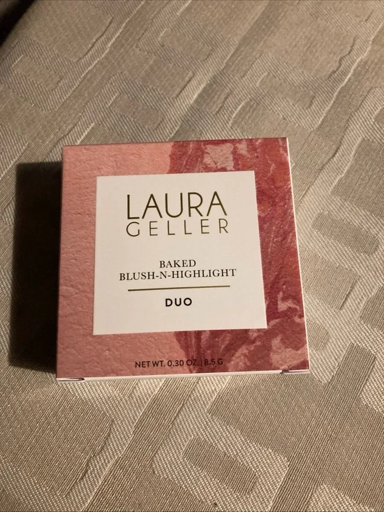 Laura Geller baked blush-n-highlight duo - Royal flush