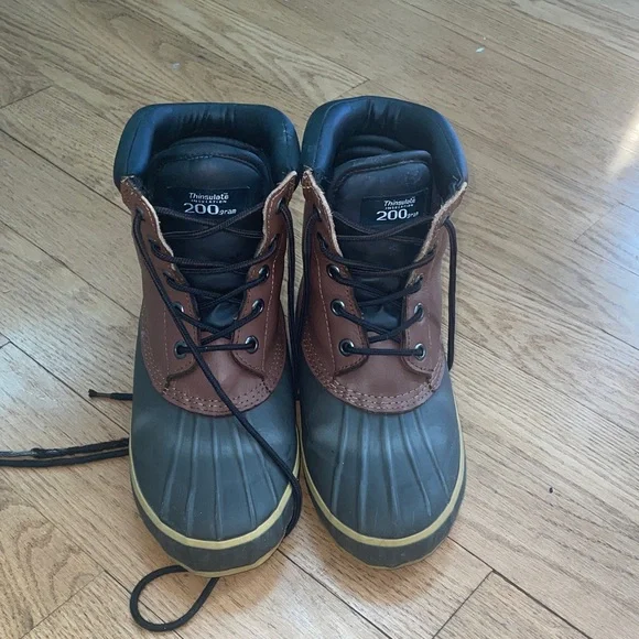 3M Thinsulate Brown and Black Insulated Boots Mens Size 7 UNISEX