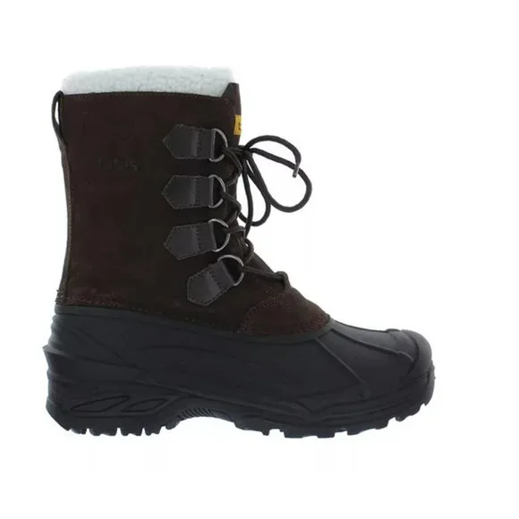 NEW Totes Coastal Men's Tan Waterproof‎ Winter Snow Boots Size 12