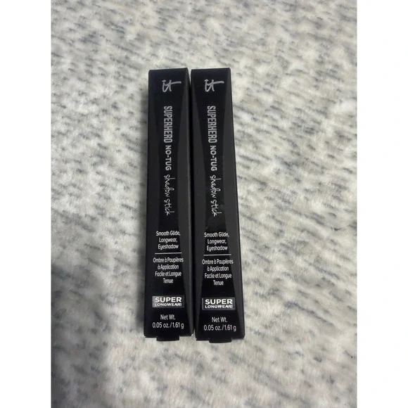 IT Cosmetics Superhero No‎ Tug Shadow Stick Gallant Gold Longwear 2pack NWT