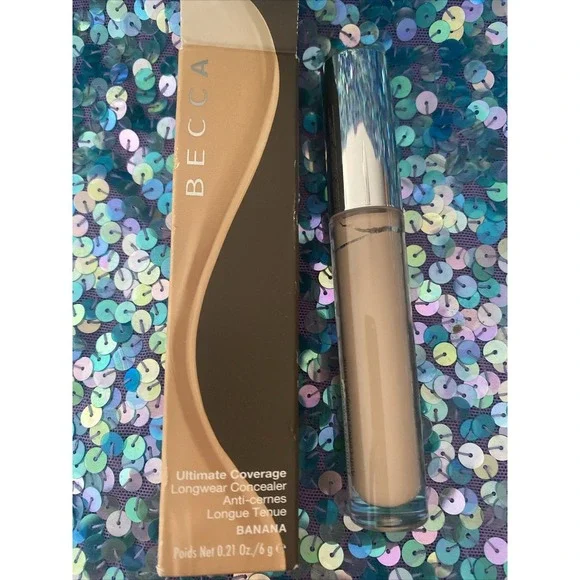 BECCA  ULTIMATE COVERAGE LONGWEAR CONCEALER  Banana  0.21 OZ‎ Brand New