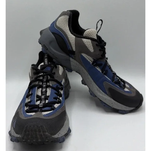 The North Face 2X Roll Control Hiking Shoes. Blue/Gray/Black Men's Sz. 11