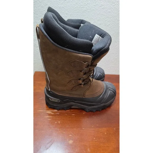 Baffin Control Max Winter Boots Mens 9 Brown Leather Snow EPIC-M004 Waterproof