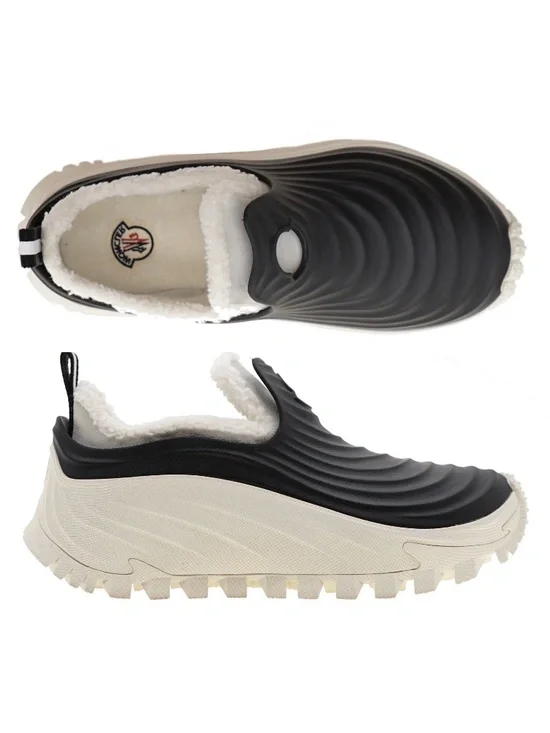 Moncler Men Acqua Rain Boots Shoes Sneakers Size 10 US New