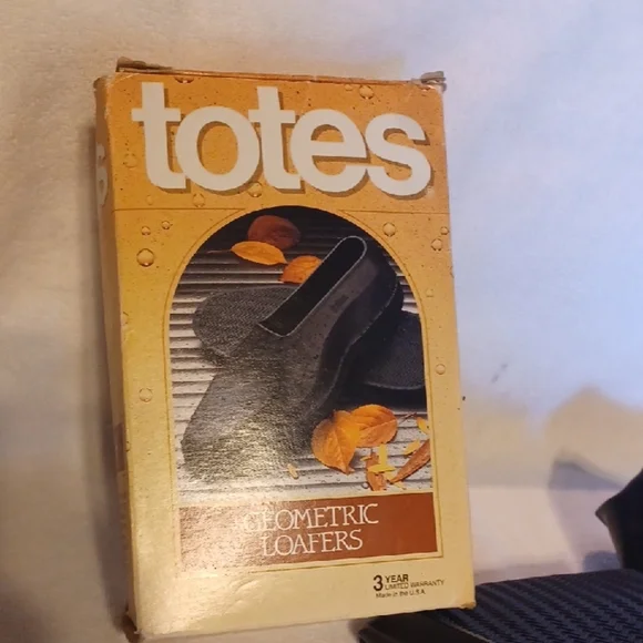 Totes Black Geometric Loafers Mens Size 12 Loafers Over Shoes