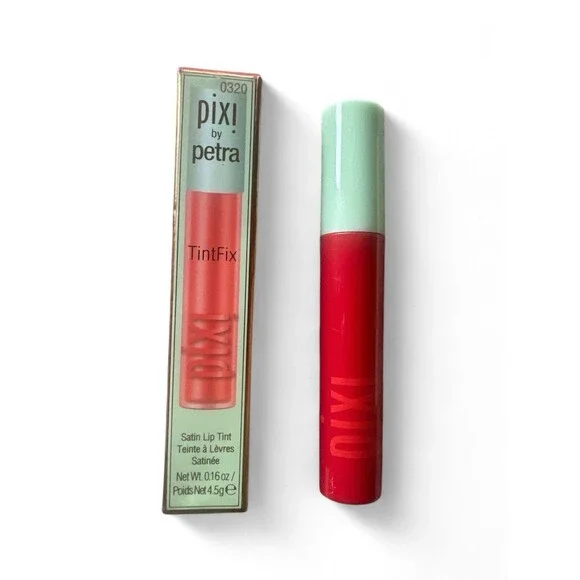 NIB Pixi Beauty TintFix Satin Lip Tint ADORE Shade 0320 Full Size NEW