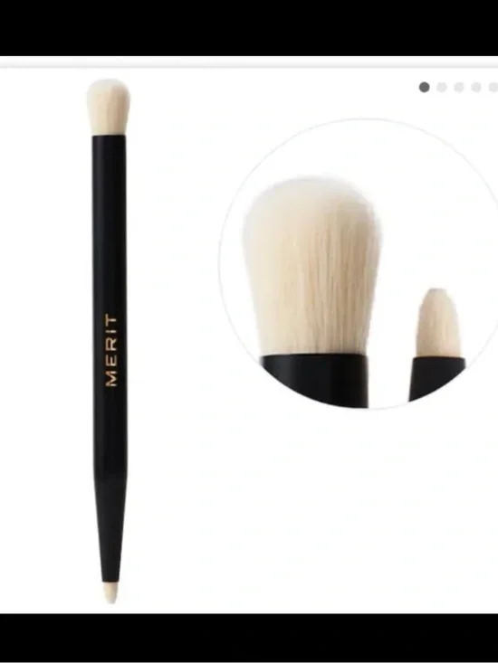 Merit No. 2 Dual Ended Eyeshadow Eyeliner Makeup Brush