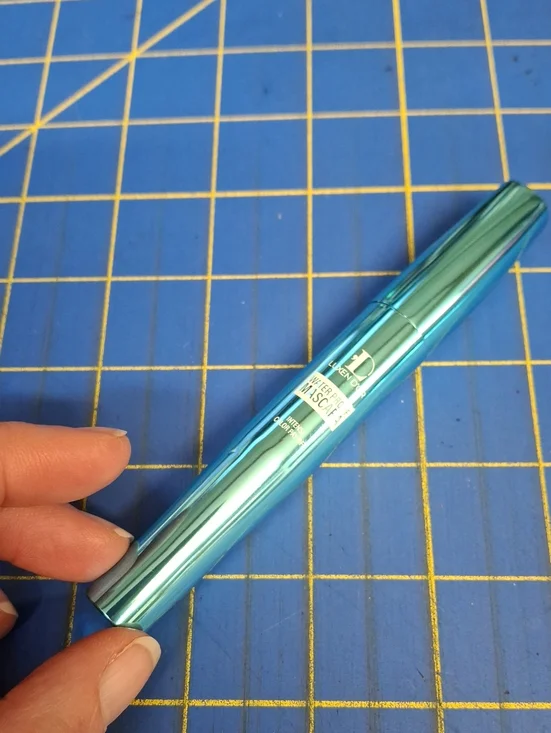 Luxen D'or Blue Metallic Waterproof Mascara Tube New