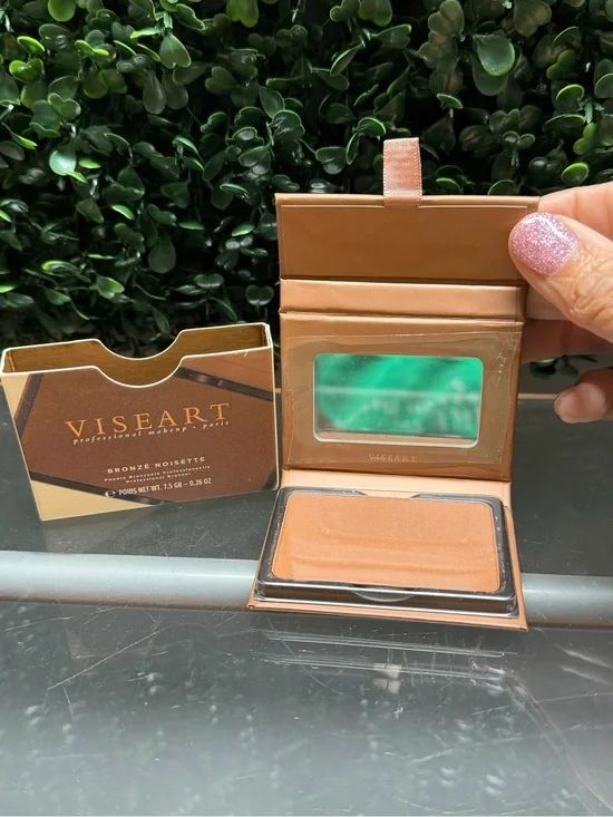 Viseart Bronze Noisette Matte Powder Bronzer - Warm Brown