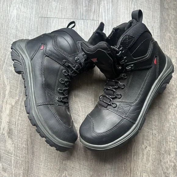Red Wing Tradesman Sz 9.5D Waterproof Puncture Resistant Safety Toe Boots 3532