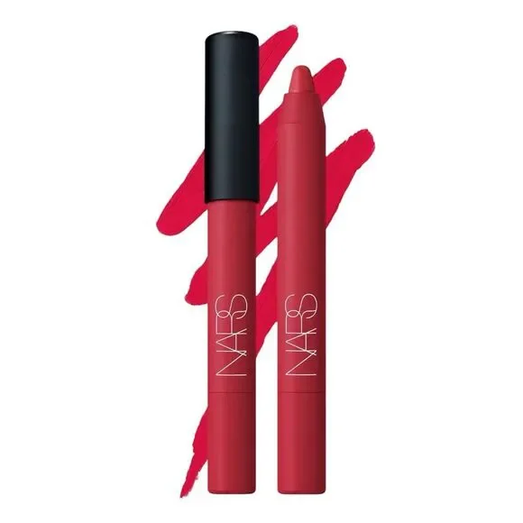 NARS Powermatte High-Intensity Lip Pencil Midnight Rider Bright Classic Red NWT