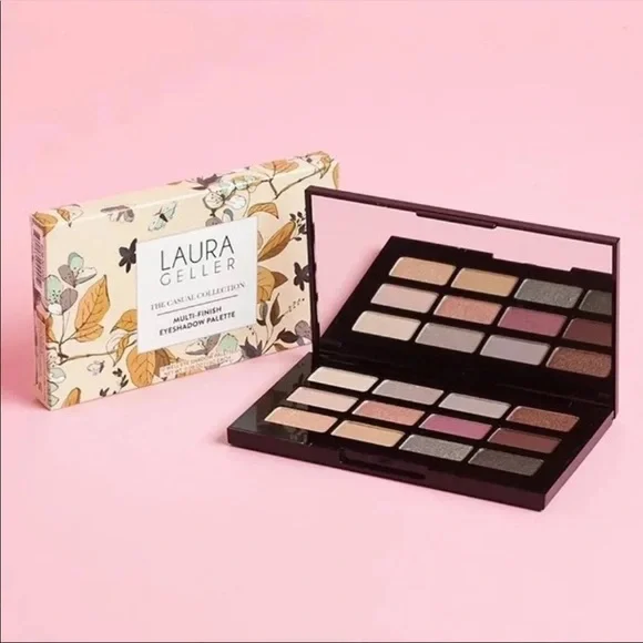 🌿 LAURA GELLER The Casual Collection Multi-Finish Eyeshadow Palette