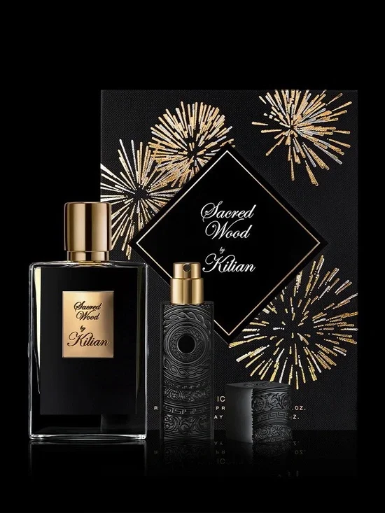 Kilian SACRED WOOD Edp Spray 1.7 oz & Refillable Atomizer 0.25 oz NIB, $298