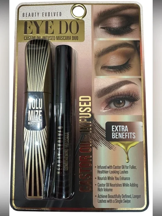 Eye Do Castor Oil-Infused Mascara Duo — Black