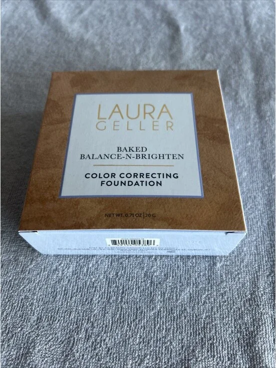Laura Geller Baked BalanceNBrighten Color Correct Foundation GOLDEN MEDIUM .71oz