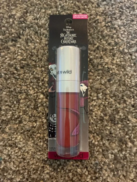 Wet N Wild x The Nightmare Before Christmas Lip & Cheek Color Shock Value