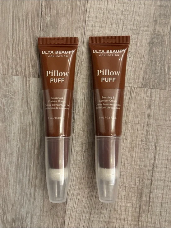 Ulta Beauty Pillow Puff Bronzing & Contour Cream - Brown (Set of 2)
