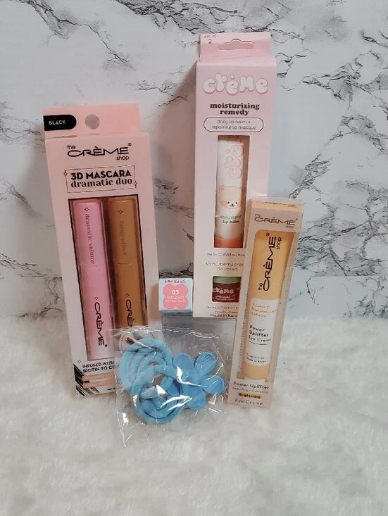 The Crème Shop Eye & Lip Care Set NWT