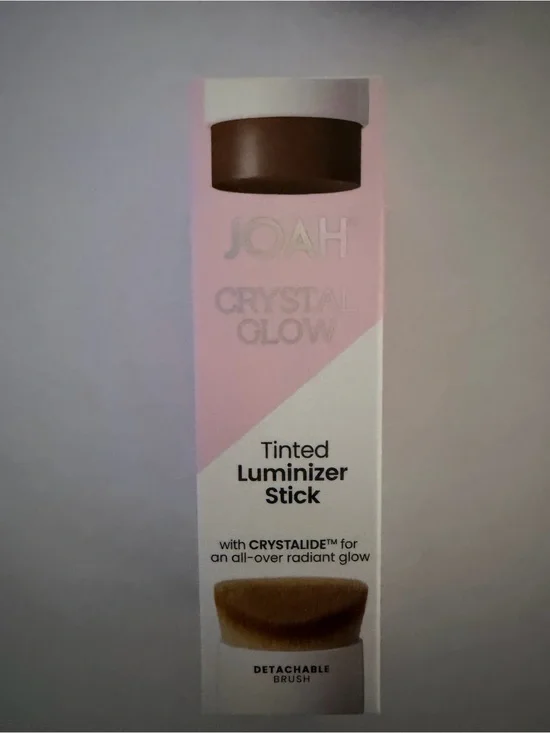 J.O.A. Crystal Glow Tinted Luminizer Stick — Warm Brown Shade