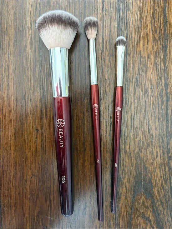 BK beauty brush bundle (106, 201, and 209)