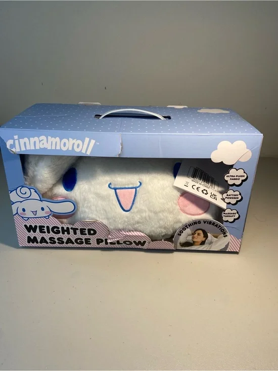 Hello Kitty Cinnamoroll White Blue Weighted Massage Pillow