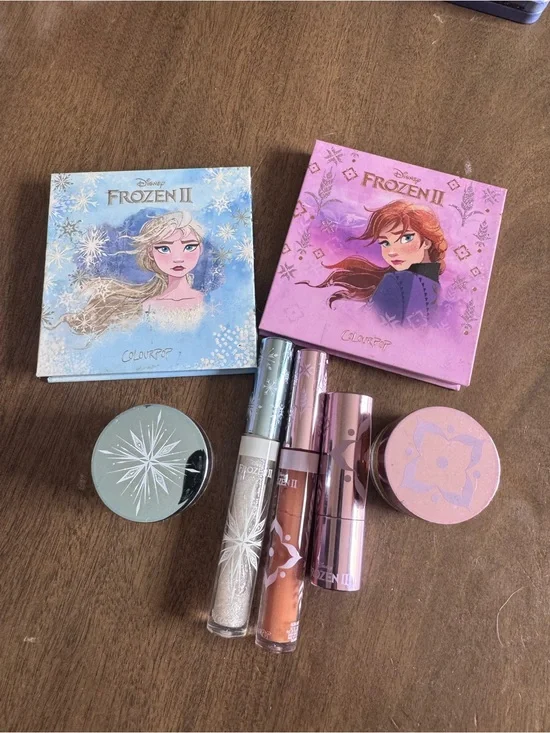 Frozen II Collection Elsa & Anna ColourPop Disney Two Sets New - Disney Makeup