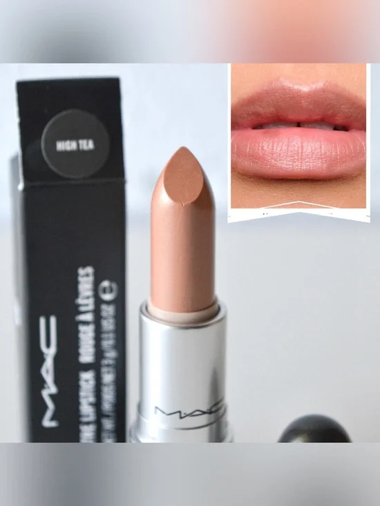 MAC Cosmetics Lipstick *HIGH TEA* Discontinued Perfect Nude Beige BNIB